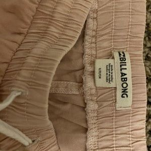 Baiting suit bottoms and billabong beach shorts